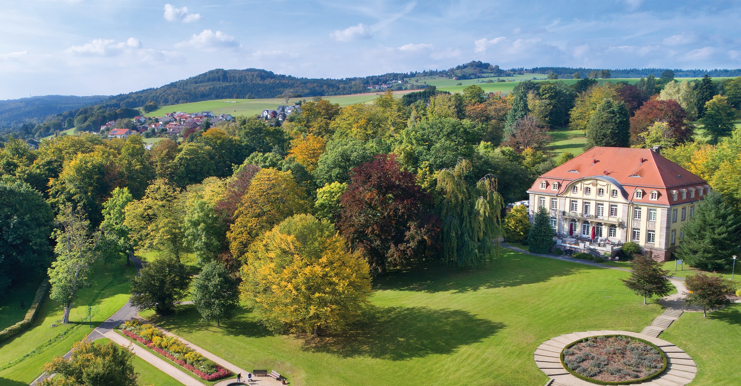 Schlosspark-Klinik Dr. von Rosen im Schlosspark in Gersfeld